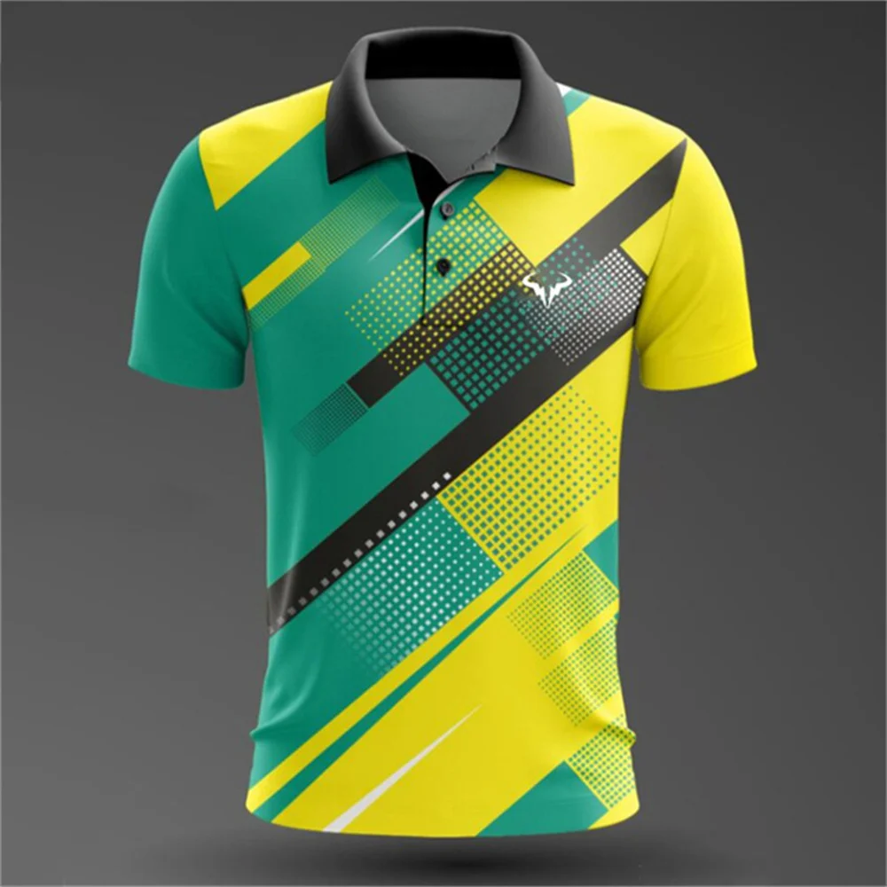 قميص بولو رجالي سريع الجفاف، رفيع للغاية للجري، بأكمام قصيرة، ملابس تنس نسائية صيفية للتدريب على كرة الريشة #6