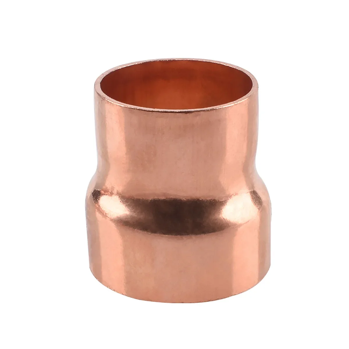 ทองแดงบริสุทธิ์ End FEED SOLDER ลดประปาท่อเชื่อมต่อ Coupler Air Conditioner ID 6.35 8 10 12.7 16 19 ถึง 42 มม.