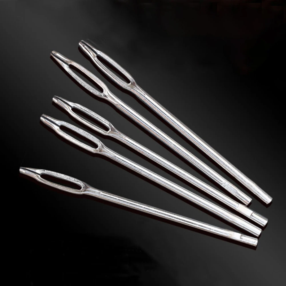 5Pcs Car Split Eye Needles Tire Plugs Tools Kit Auto Repair Hand Tools For T-Handle Tire Plugs