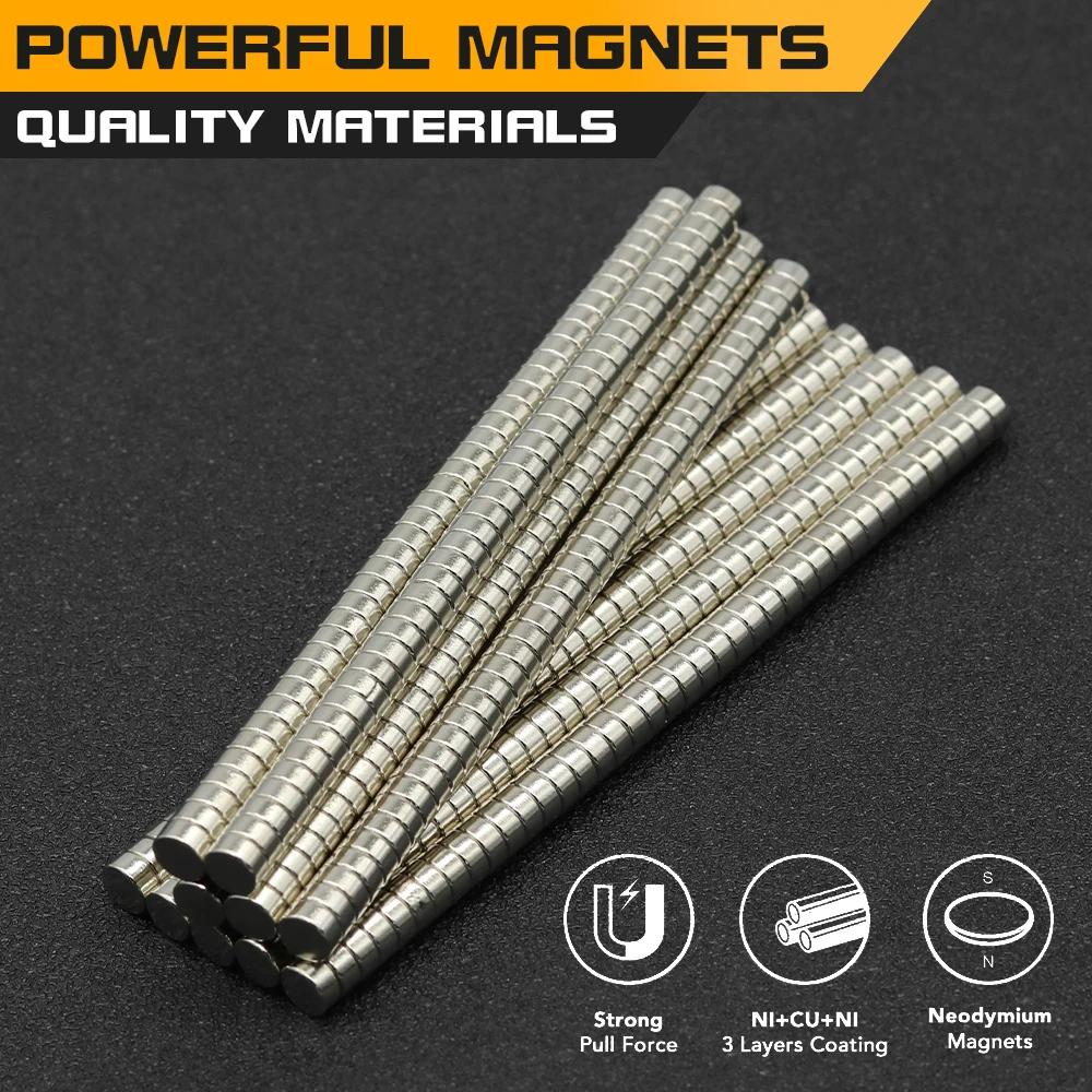 5~1000pcs 6mm x 3mm N35 NdFeB Small Round Magnet Super Powerful Neodymium Magnets  Strong Permanent Magnetic imanes Disc 6x3