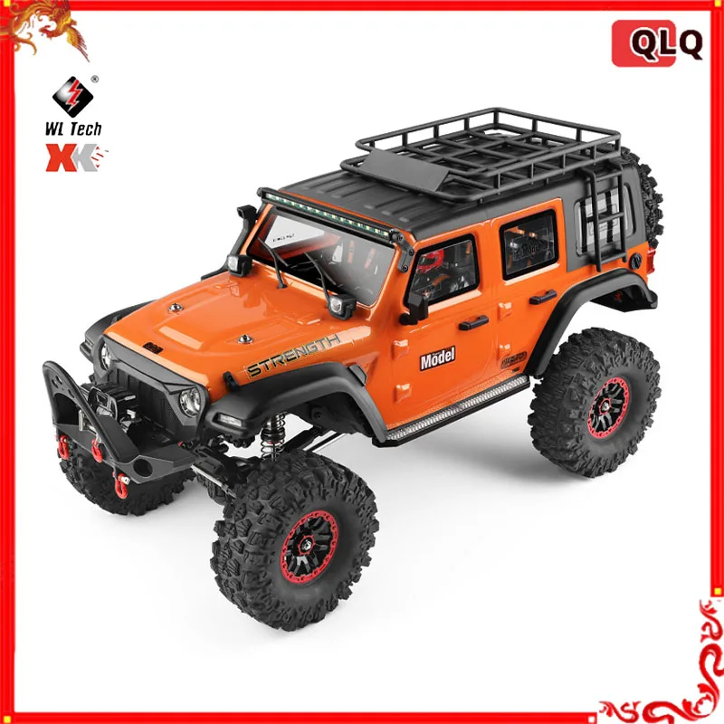 Wltoys 104010 1:10 Electric Four-Wheel Drive Remote Control Climbing Car Suspended Off-Road Vehicle Toy Racing Children'S Toy