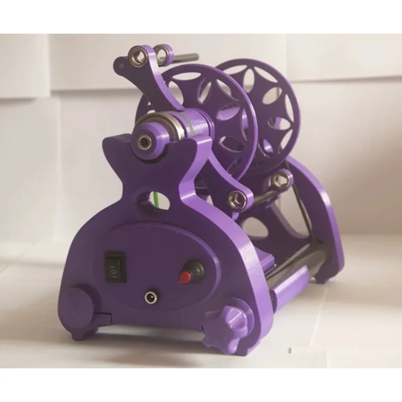 AC100-240v Household Digital Display Mini Electric Spinning Wheel, Wool Fibre Twisting, Forward And Reverse With Pedal