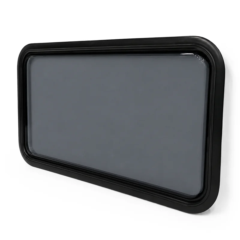 700x400mm Recreational Vehicle Rv Side Window Acrylic Glass Window With Aluminum Outer Frame And ABS Inner Frame For Trailers