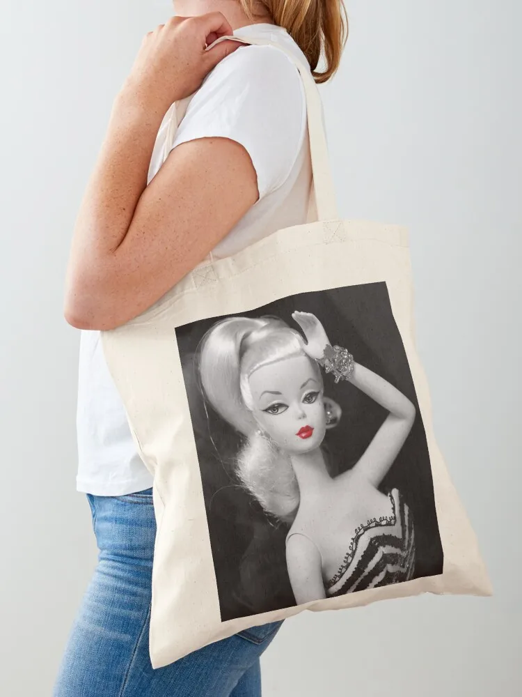 

Vintage Silkstone Doll Tote Bag handbag women bag tote bags aesthetic Canvas bag for women