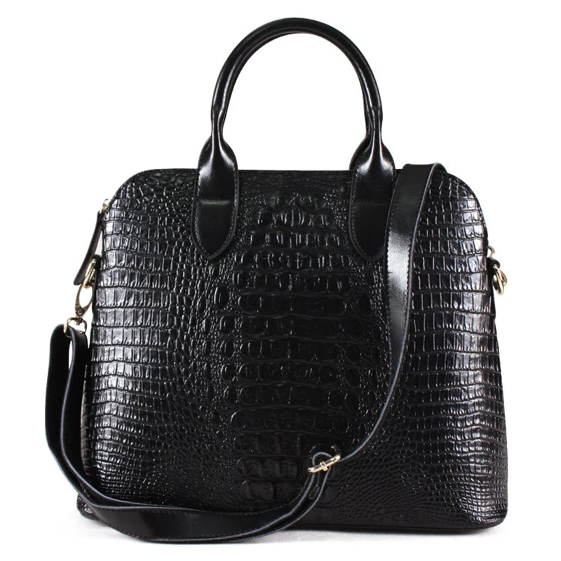 

Crocodile Pattern Women Bag 2024 New Luxury Women Handbag Genuine Leather Women Briefcase Big Tote Bag Shoulder Bag Wholesale