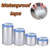 Butyl Patching Roof Waterproofing Leak Stop Tape Thicken High Temperature Resistance Roof Duct Crack Repair Sealed Adhesive Tape