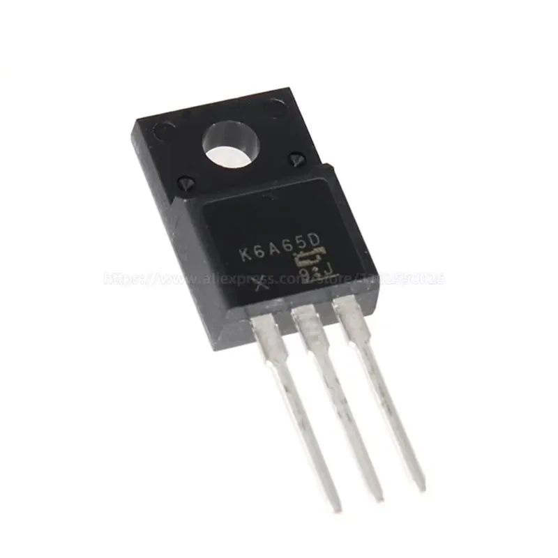 10PCS TK6A65D K6A65D 6A 650V TO220F DIP N-Channel MOSFET