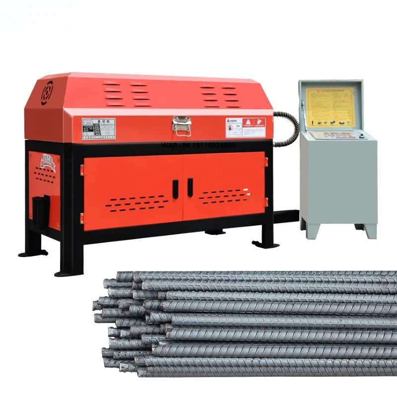 Automatic Rebar Straightening Machine Automatic Steel bar Straightening and Cutting Machine