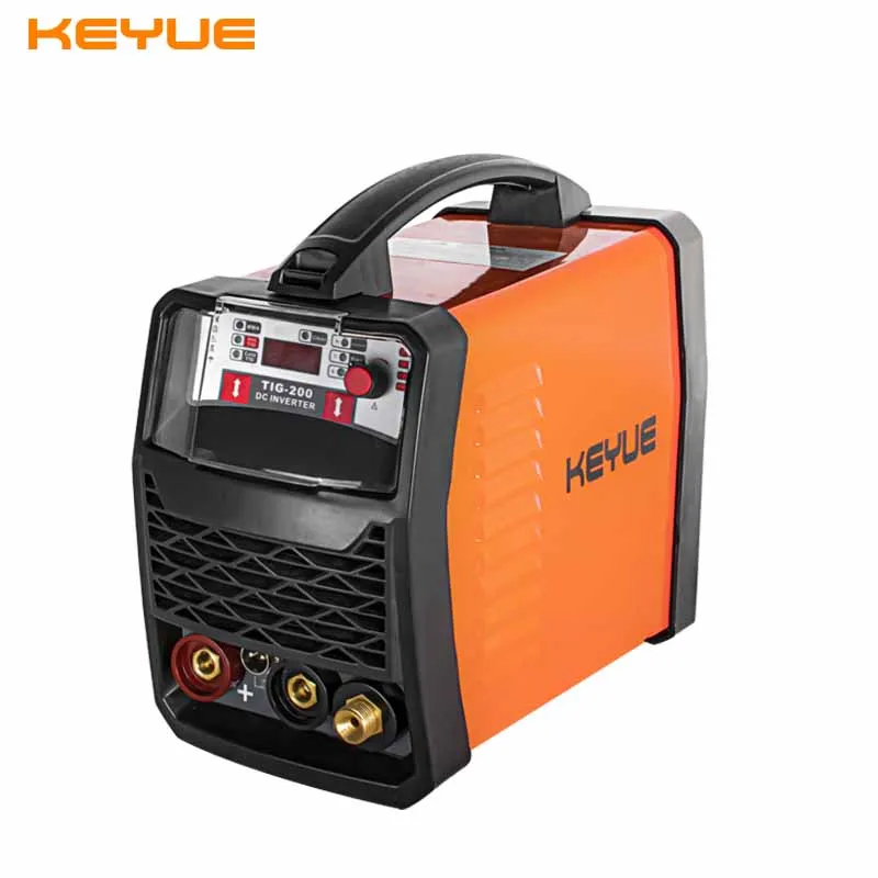 KEYUE 220V DC Inverter  TIG Welding Machine TIG MMA COLD CLEAN Multi-Function Cold TIG Welder  Single Phase DC Inverter