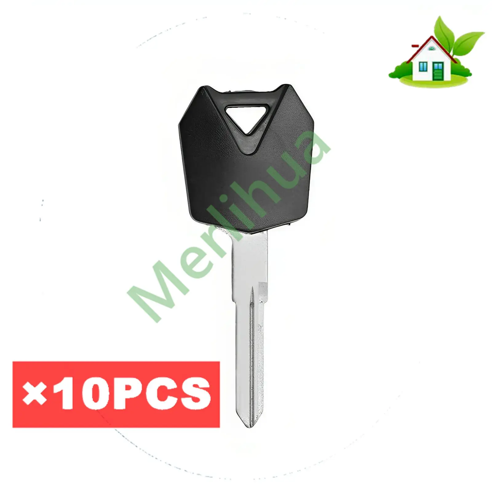Llave de motocicleta, adecuada para: Kawasaki KLR650 KLX650 KLE400 KLE500 llave de motocicleta embrión 636 ZRX1200 (puede instalar chips)