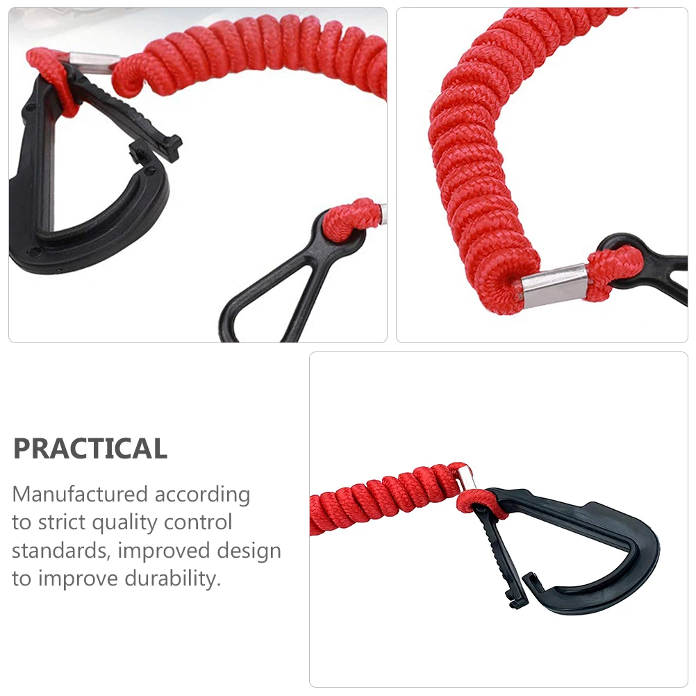 

1pc Boat Engine Safety Lanyard Waterproof Clip On Replacement Ignition Kill Cord For Boat Supplies Water Sports