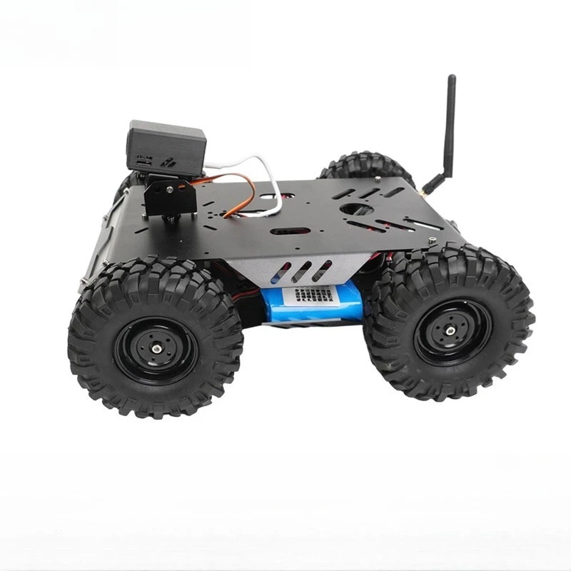 4G WIFI Remote Video Robot Car Wireless Remote Control Inspection Robot Vehicle Open‑Source Chassis For DIY Robot Project