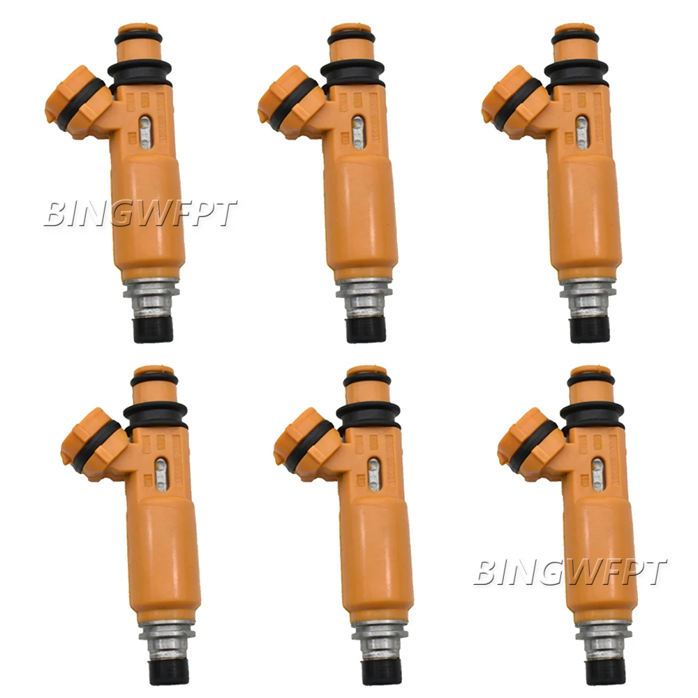 6pcs/lot 195500-3300 MD337900 fuel injectors for Mitsubishi Montero Sport 1999~2004 Montero 1998~2000 3.5L V6
