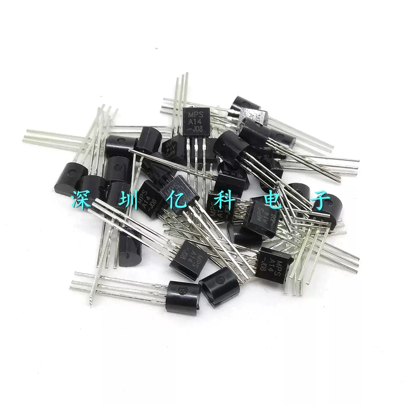 Brand new genuine MPSA14 A14 NPN Darlington transistor direct insertion low-power transistor TO-92
