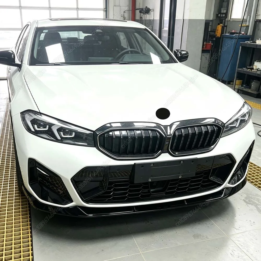 For BMW 3 Series G20 G21 M-Sport 320i 325i 330i 320d M340i LCI 2022-2024 MP Style Front Bumper Splitter Lip Spoiler Guard Tuning