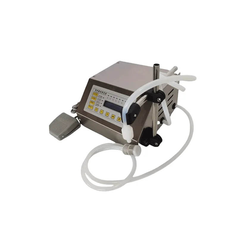 

Semi-automatic water-liquid small business single-head bottle filling machine