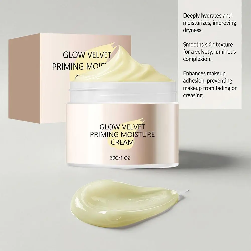 Apply the cream before makeup, moisturizing foundation cream - lasting moisturizing, creating a natural foundation