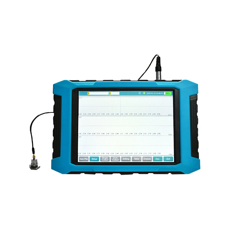 Low Strain Pile Tester (Portable / Integrity) For Concrete Foundation