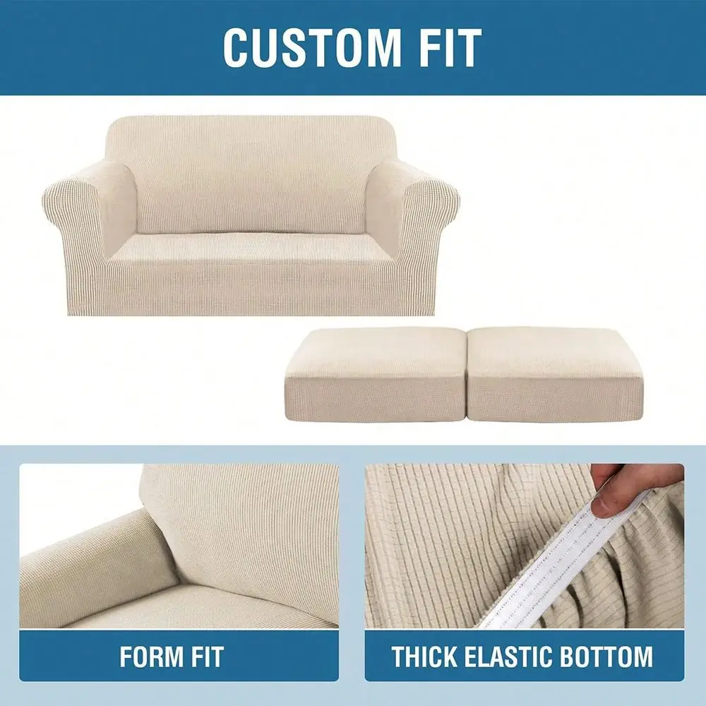 

Stretch Sofa Covers for Cushion Sofa Couch Covers for Living Room Sofa Slipcovers Furniture Cover Thicker Jacquard Fabric