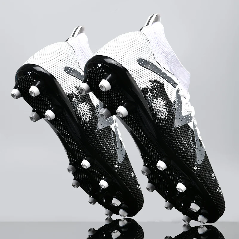 Youth football shoes, long nail anti slip men's outdoor sports shoes, professional football shoes, nail shoes image 2