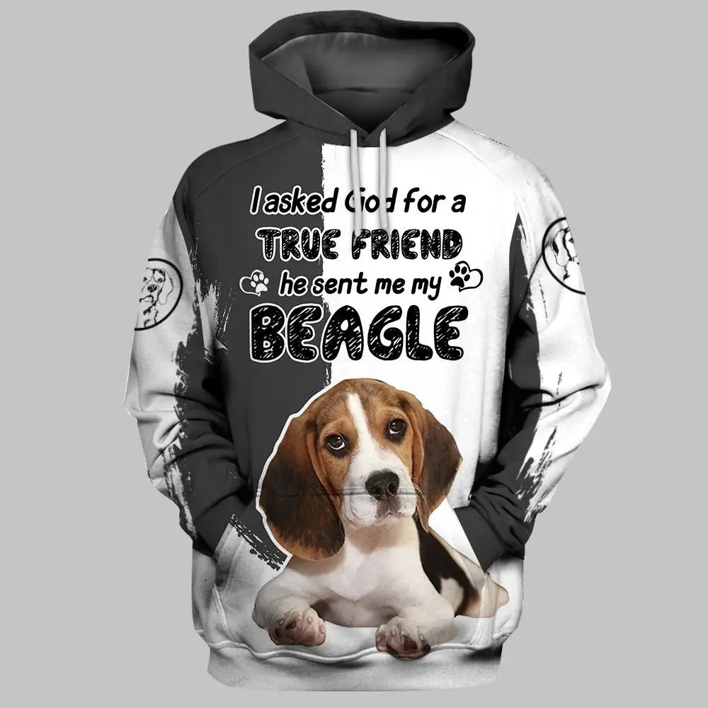 3D Print Animal Dogs Graphic Men's Women's Hoodies Fashion Casual Comfortable Autumn Clothes Loose Long Sleeve Hooded Sweatshirt