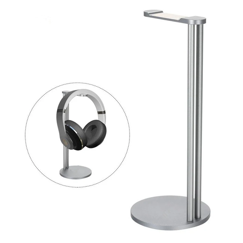 Headphone Desktop Stand Firm Comfortable Four Color Silicon Pad Headset Accessories Pc Monitor Wall Hook Simple Easy To Use