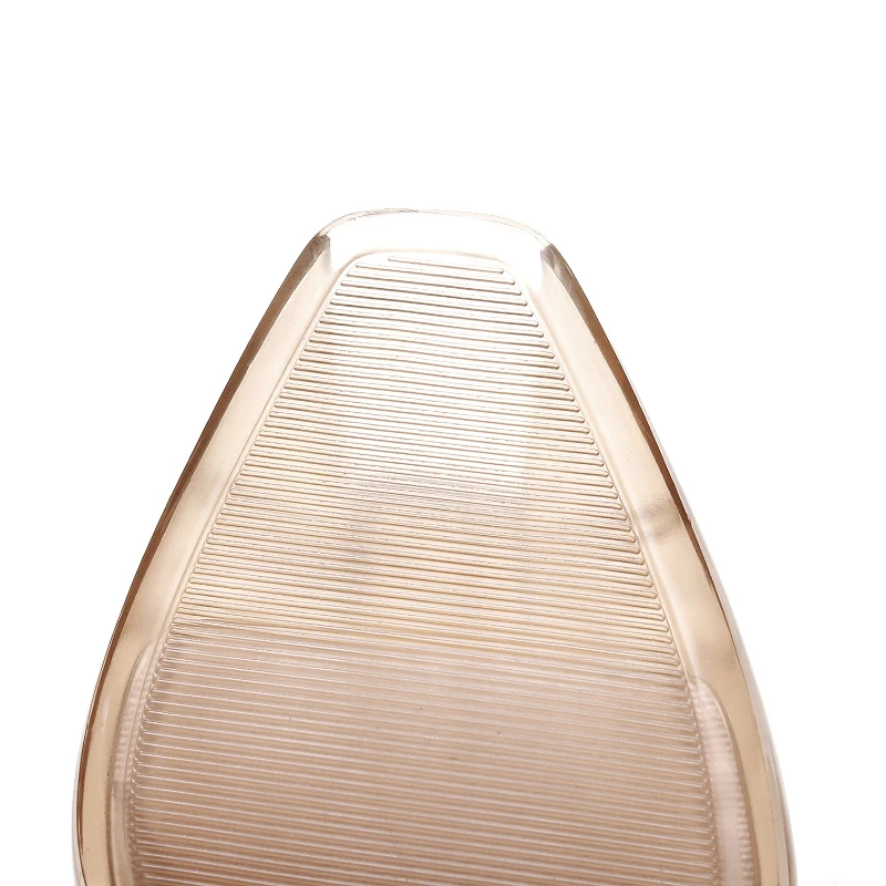 Sandalias de tacón bajo estilo francés, modernas, con brillantina, tipo gelatina, con punta abierta, para la playa y eve