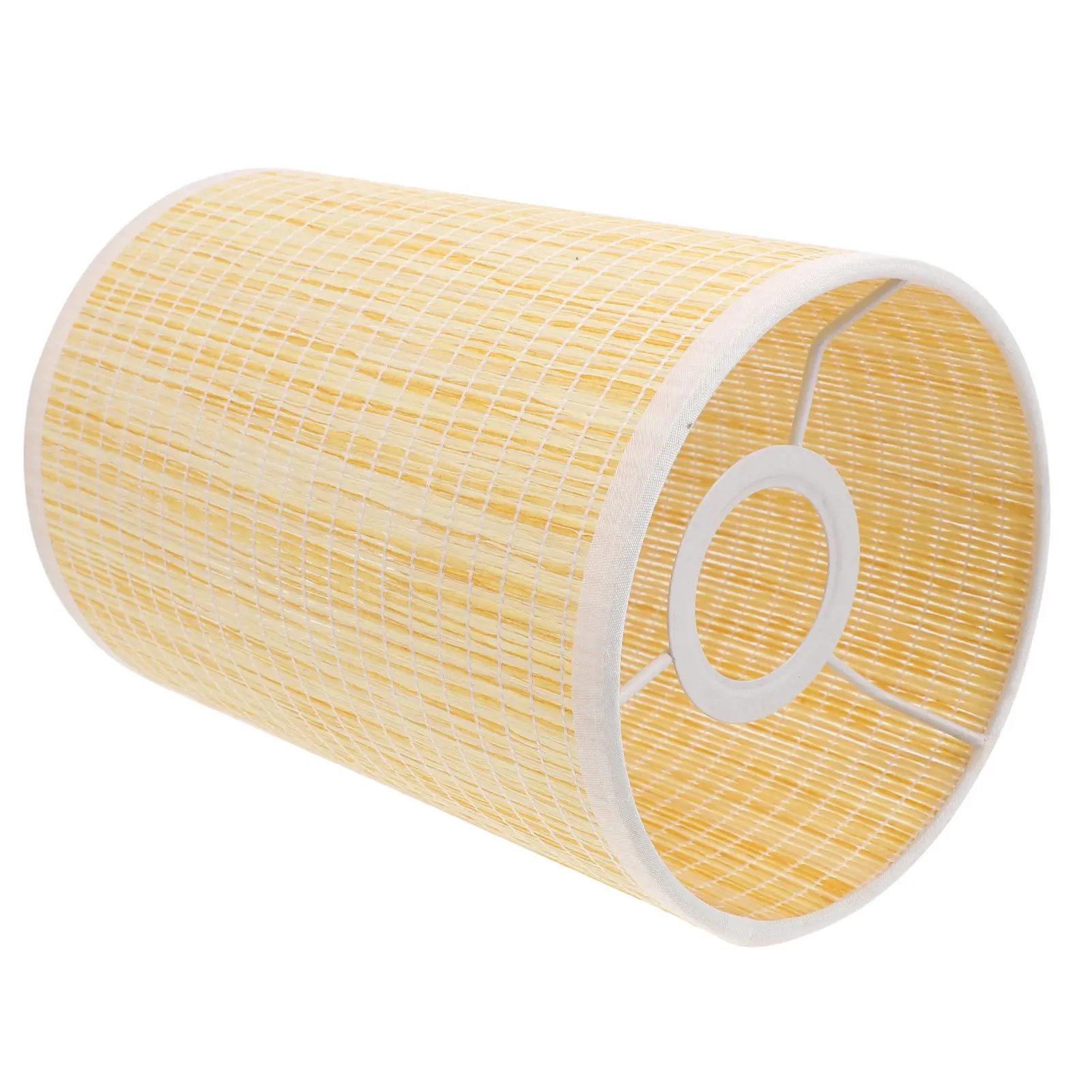 

Плетеный абажур для подвесного светильника в деревенском стиле, ротанговый чехол для лампы E27 E14, сменный абажур для спальни, гостиной, потолочного светильника