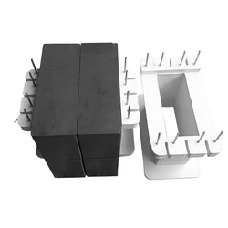 Power transformer EE55-21 EE55B ferrite  core with 2pairs core and  vertical bobbin 4+4pins 8pins 1set/lot free shipping