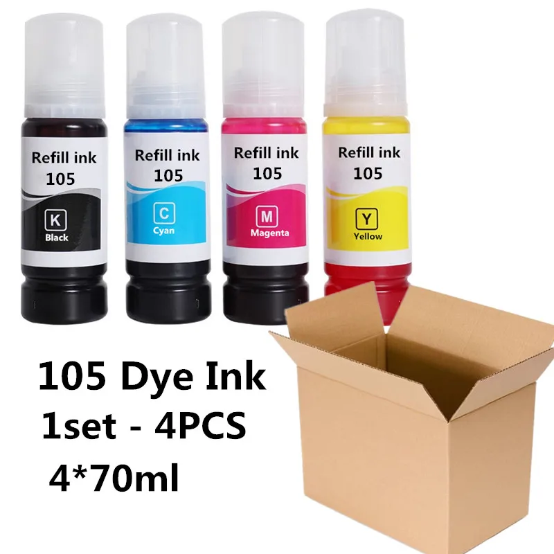 Farbstoff tinte 102 105 106 Premium-Nachfüll farbe für den Drucker epson 102 105 106 ecotank ET-7700 ET-7750 l7160 l7180