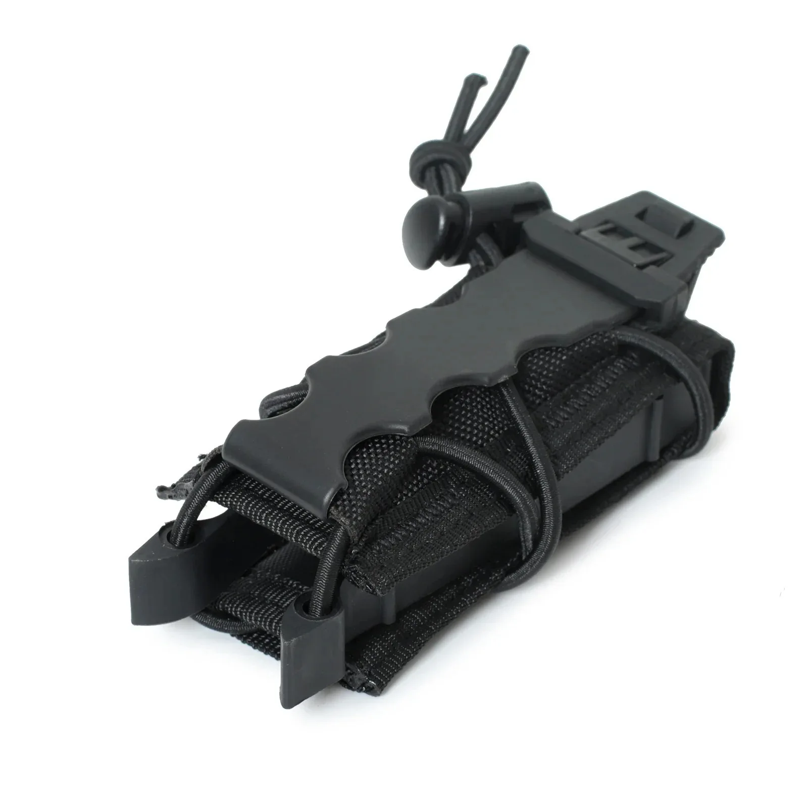 9MM Pistol Single Magazine Pouch Molle Mini Mag Holster EDC Tool Bag Flashlight Torch Holder Hunting Knife Holster Vest Pouches view 6