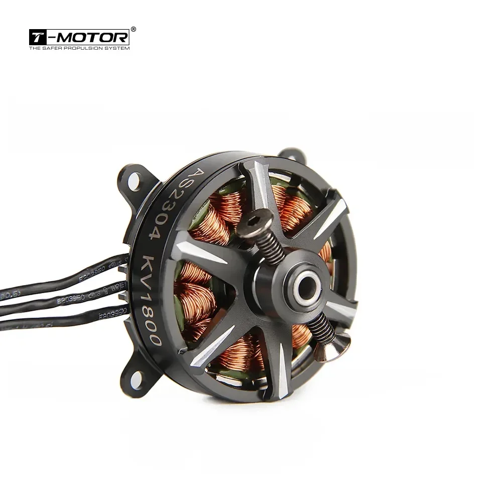 T-MOTOR AS2304 KV1500 KV1800 KV2300 2-3S قصير رمح F3P داخلي Rc طائرة المحرك