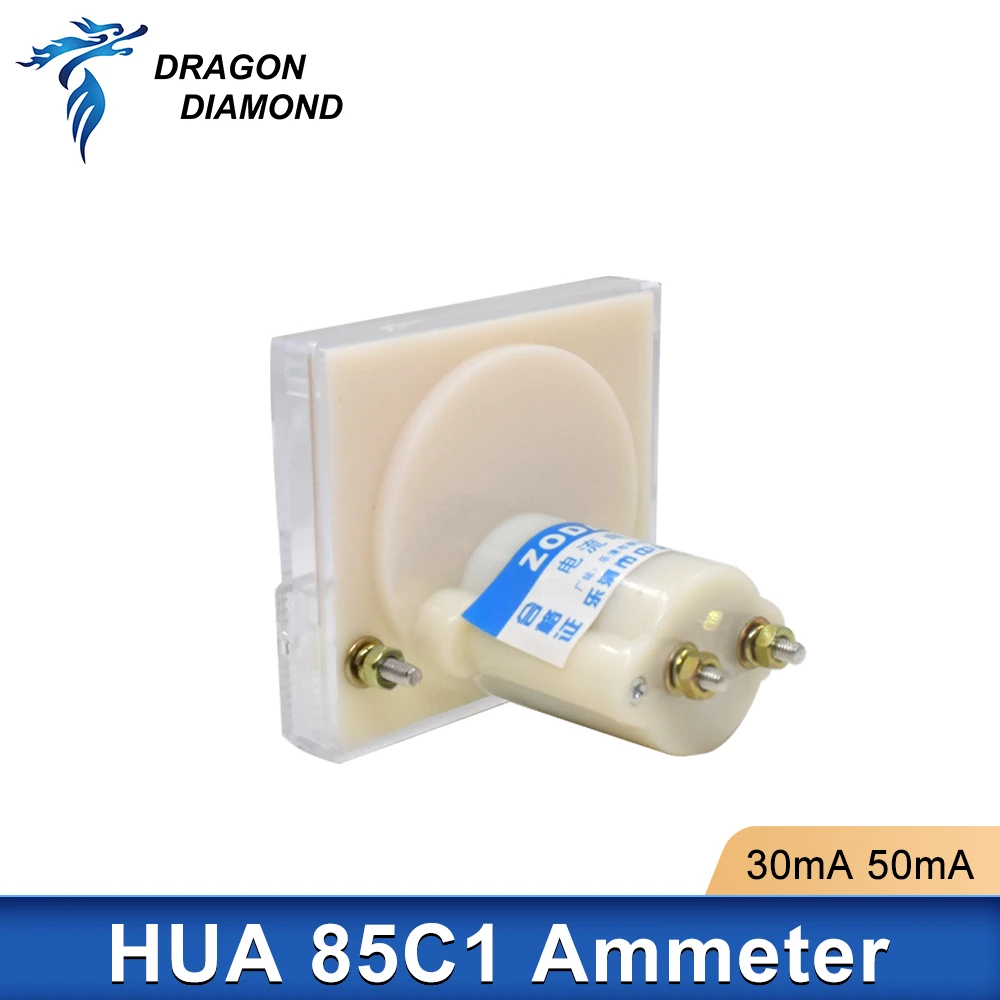 

1pc 50mA Analog Current Panel 85C1 Amp Ammeter Gauge Milliamp Meter 2.5 Accuracy for Auto Circuit Measurement Tester