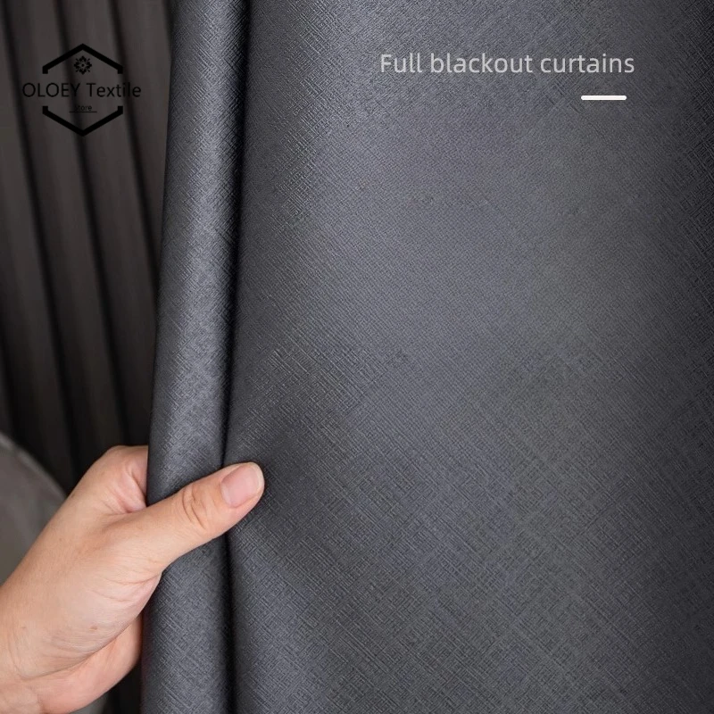 

Blackout Curtains for Living Room Bedroom with Hooks 100% Sun Blocking Fabric Thermal Insulated Noise Reducing Window Drapes