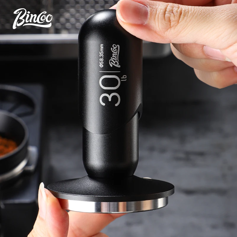 

Bincoo Italian Coffee Constant Force Tamping Hammer 30 Pounds Anti-Pressure Bias Automatic Rebound Tampon 51/58mm