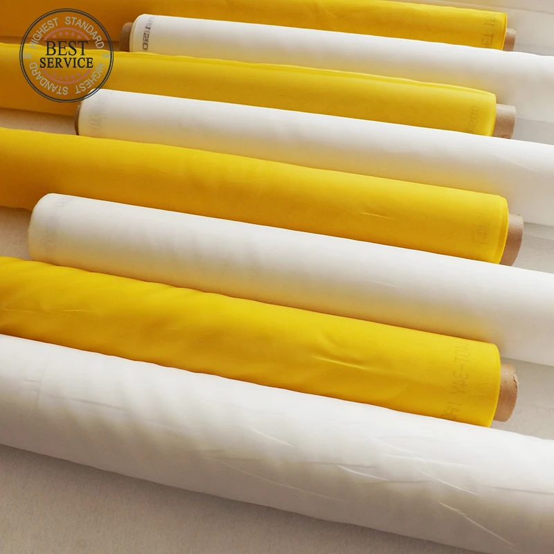 

Free Shipping! 24T 32T 36T 39T Polyester Silk Screen Mesh Fabric in Filter Mesh With 145cm Width White