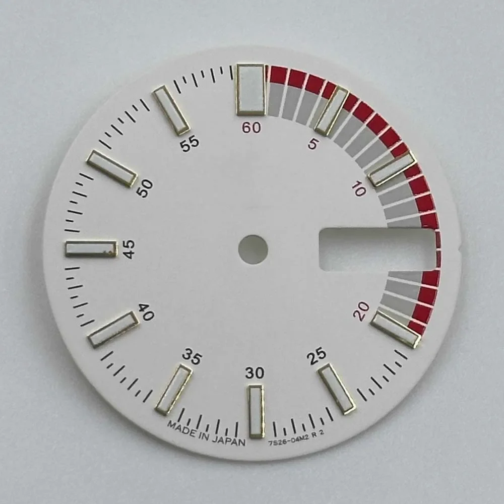 

Color Markers Arabic Fashion Sports Diving Watch Dial Suitable for NH35/36 Automatic Movement Durable NH35 Case Mod Parts