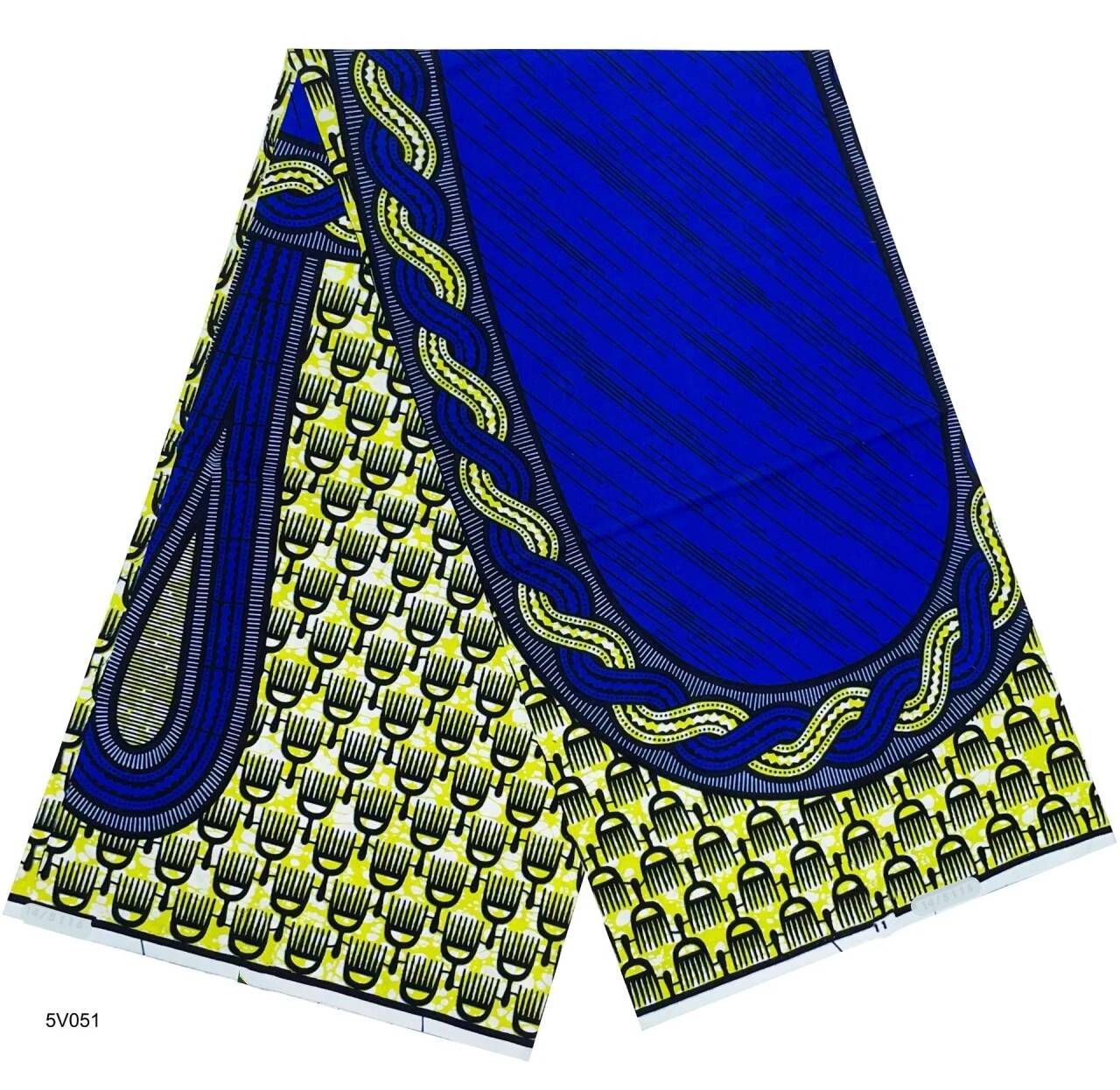 

Classical Fashion Style Veritable Real African Print Wax Fabric for Party Dress Guaranteed 100% Cotton Nigerial Pagne T5-1215-1