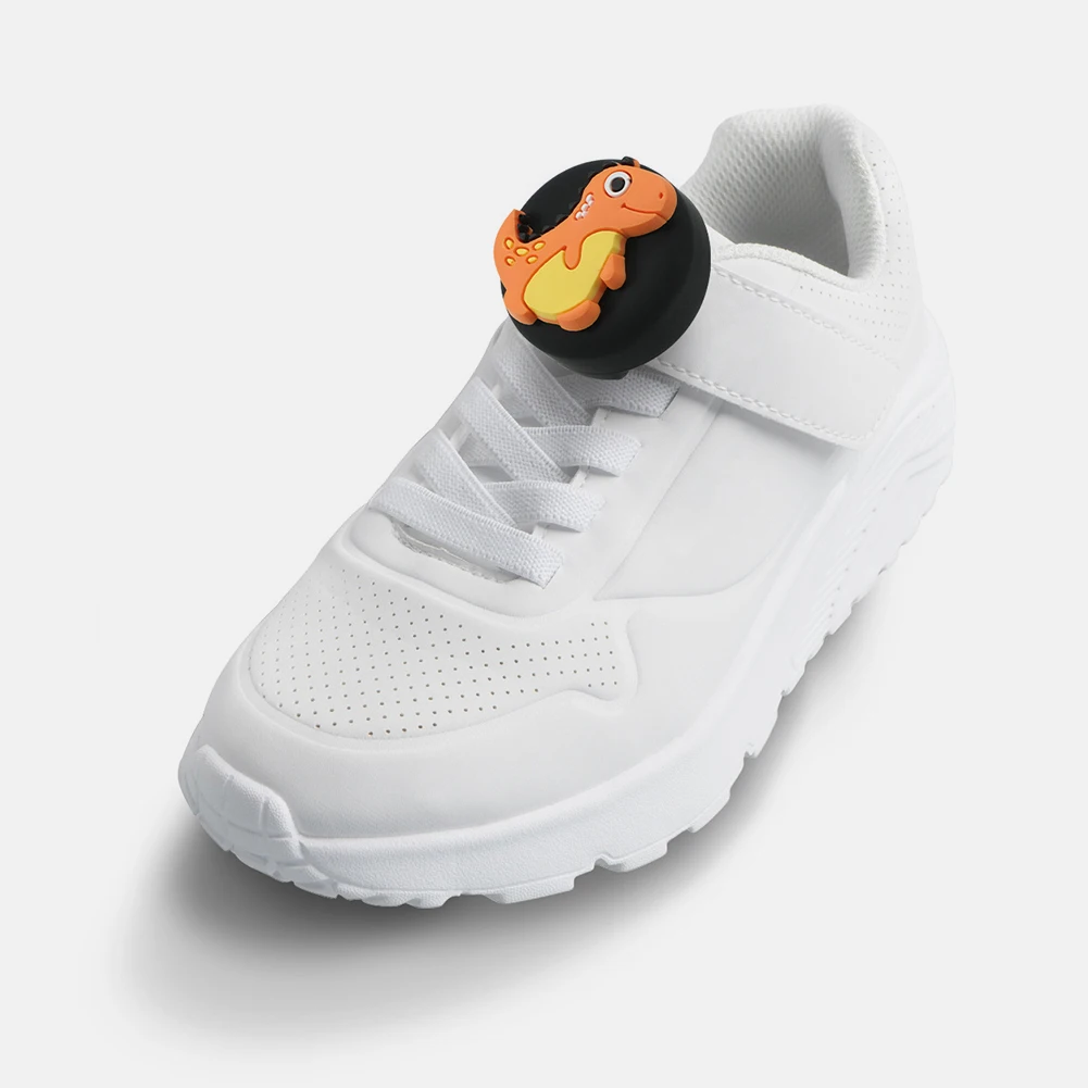 Waterproof Cute Cartoon Holder for Apple AirTag Silicone Protector for Kids Shoes and Backpack Attachment