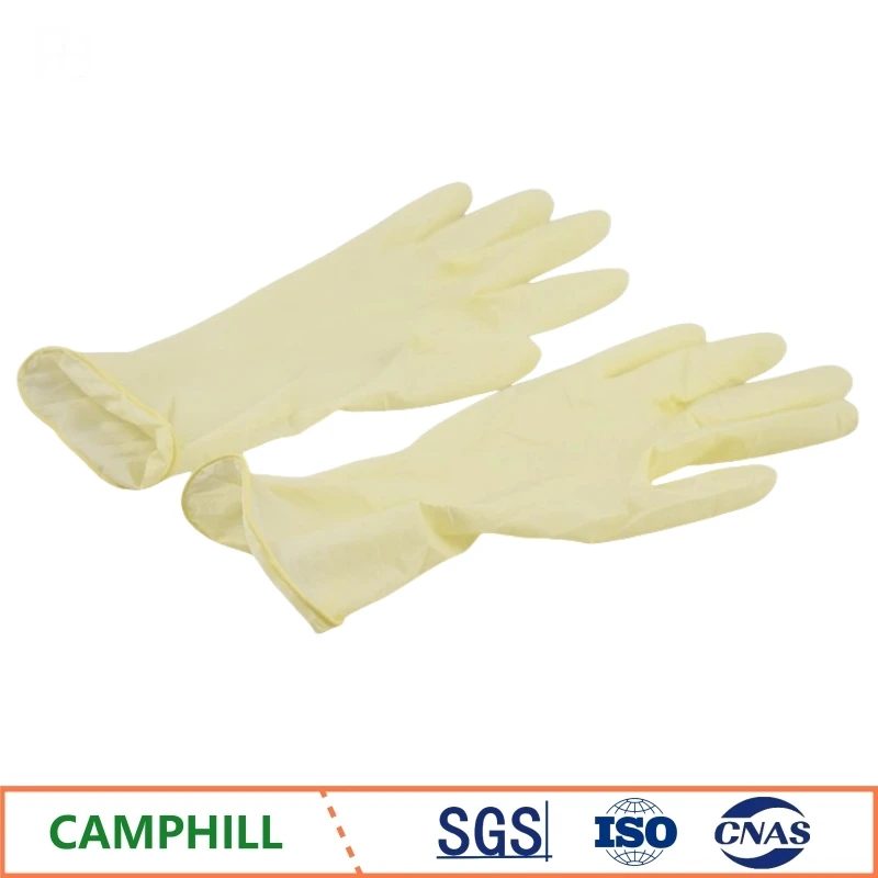 Recommended 9-inch Independent packaging disposable latex gloves Laboratories, Sterile rooms powder-free sterilized gloves