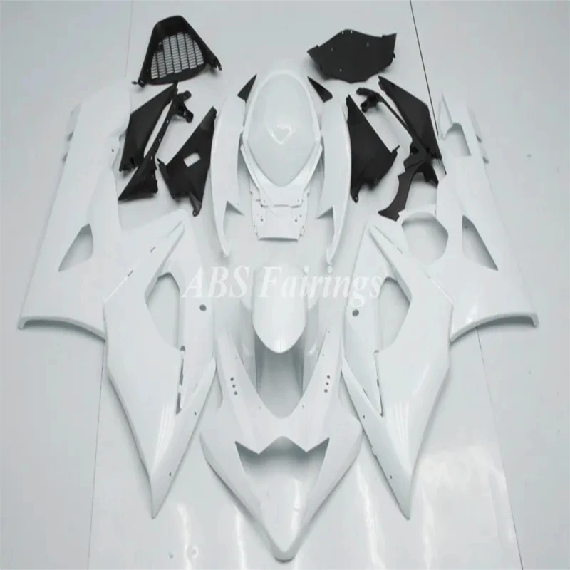 4Gifts New ABS Motorcycle Fairings Kit Fit For SUZUKI 1000 2005 2006 K5 05 06 Bodywork Set Custom White Shiny