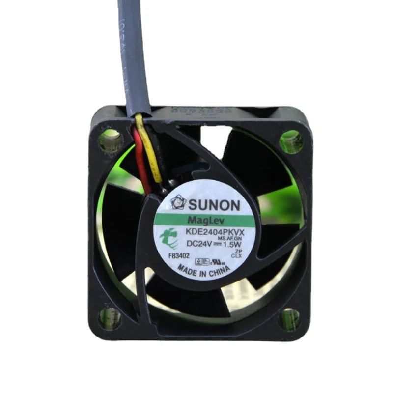 

New Cooling Fan For SUNON KDE2404PKVX DC 24V 1.5W 3-wire Magnetic Suspension Inverter Fan 4CM 4020