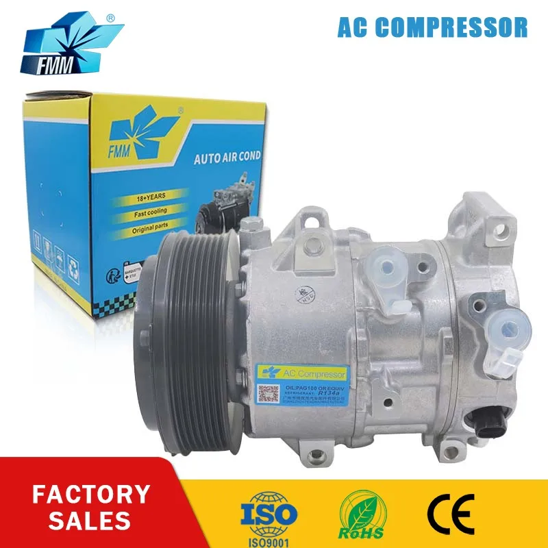 

FMM 6SEU16C A/C AC Compressor for Toyota VOXY 8831028640 4472601944 4471606260 12V