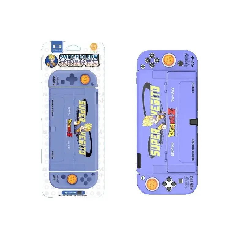 

For Switch OLED Game Console All Inclusive Protective Case Anti Fouling Aand Dirt Resistant Portable Magnetic Game Card Box Set