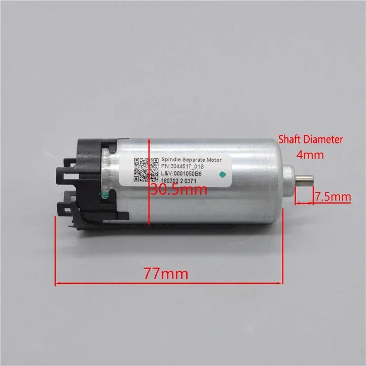 DC 12V Motor Carbon Brush Motor Strong Magnetism High Torque 10 Level Rotor Overheating and Self-stopping Car Boot