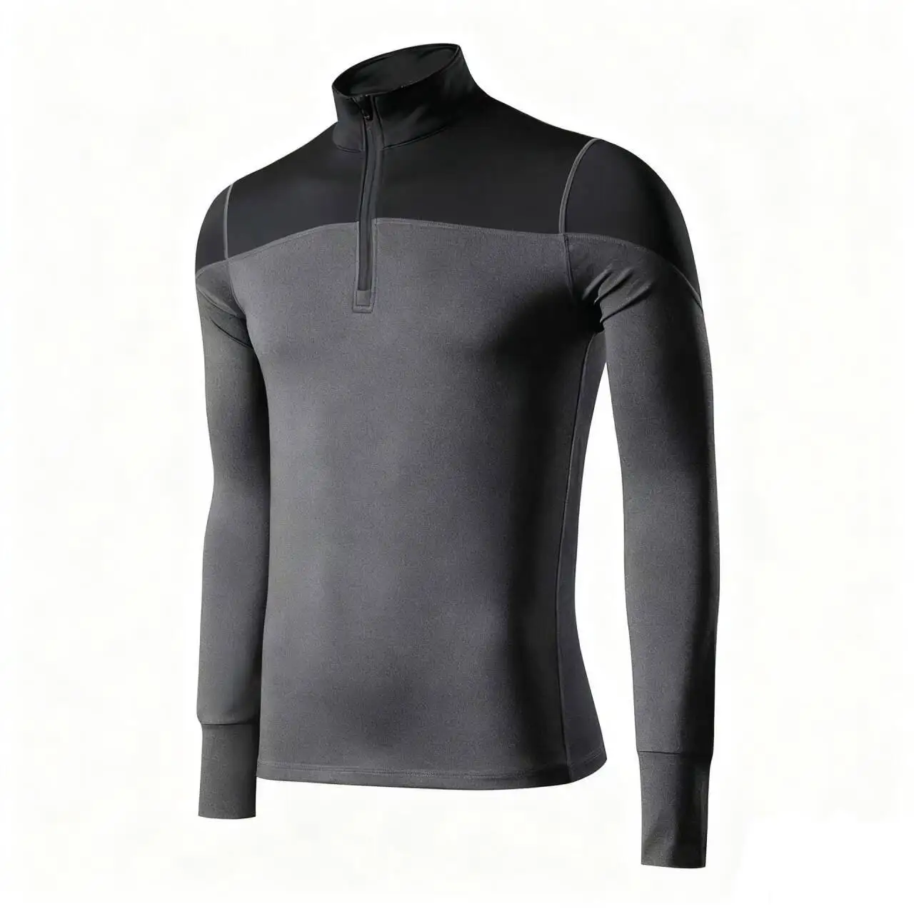 Men's Spring Quick-drying Basketball and Football Tight-fitting Clothes Sports compression T-shirts Running Tops gym clothing