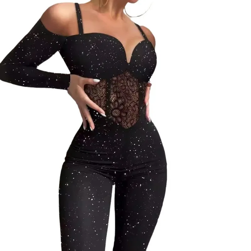 المرأة مثير Bodycon نحيل بذلة ، جوفاء من الانزلاق ، أزياء الربيع ، Y2K الشارع الشهير ، البنود بالجملة ، زلات