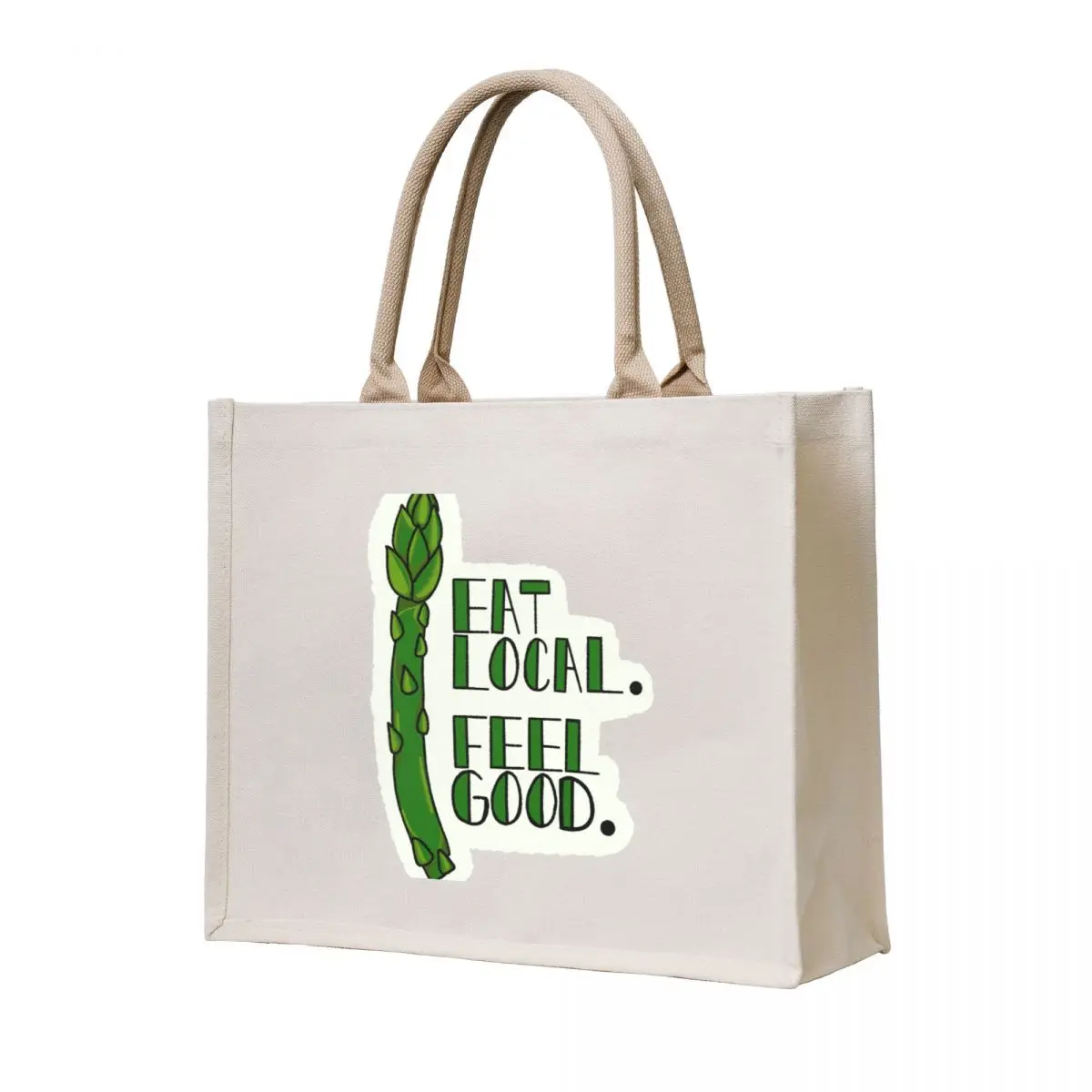 

Eat Local Tote Bag Handbags tote bag men's shoping bag hand ladies