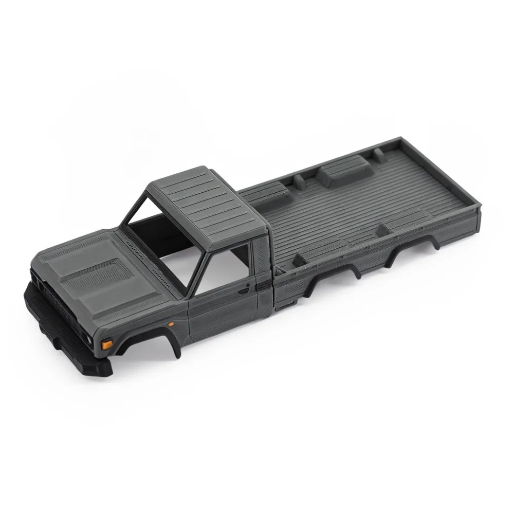 6X6 Chassis LC79 Body Shell With Electronics For Axial SCX30 1/30 Scale RC Crawler Custom Size Modification Decor Decoration