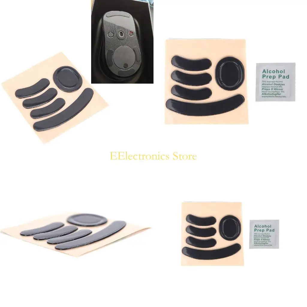 B03C Professional Mouse Skates Stickers Mouse Feet Pad Mice Glides Curve Edge for  G Pro Wireless Mouse 0.6mm 1Pack